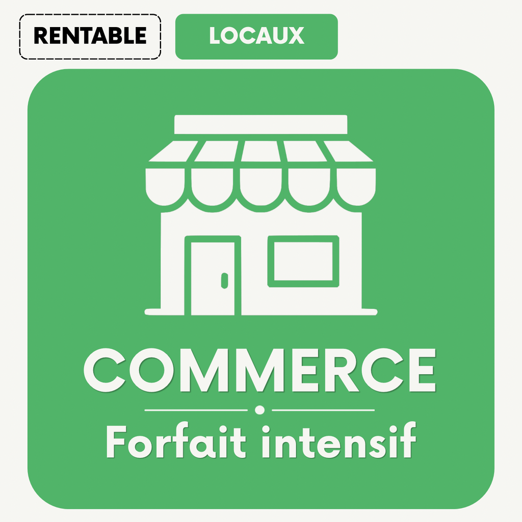 COMMERCES - FORFAIT INTENSIF