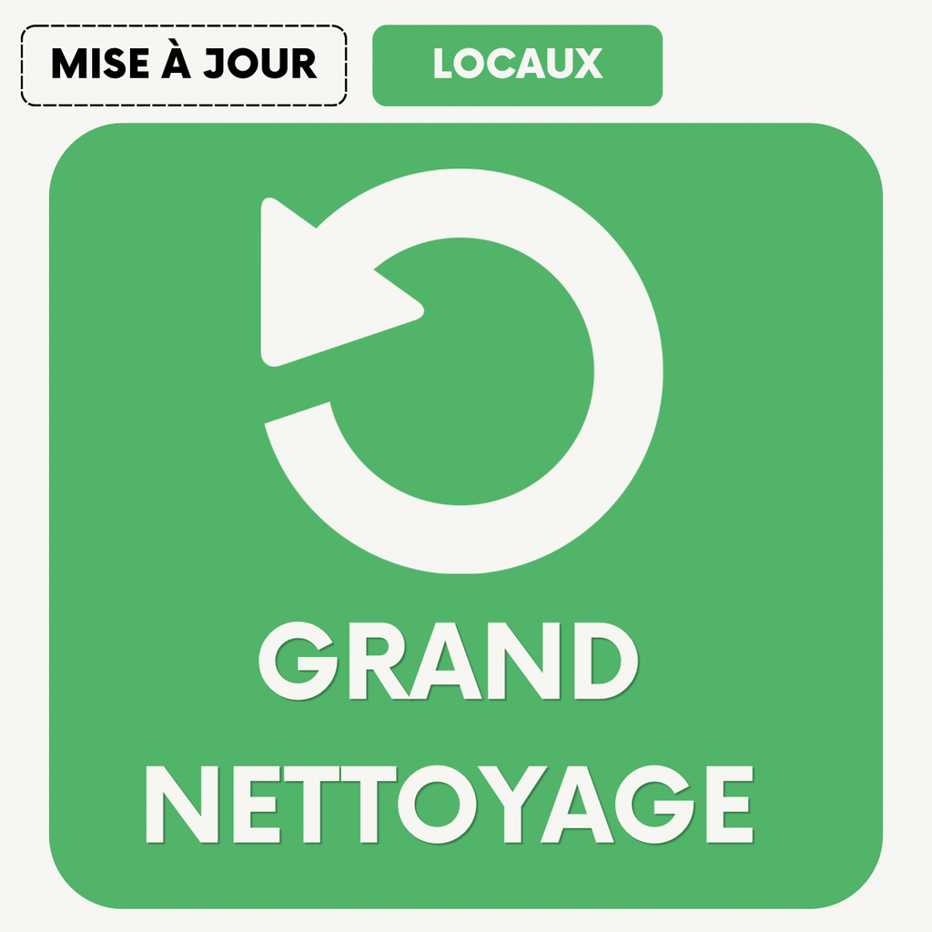 GRAND NETTOYAGE PRO (PONCTUEL)