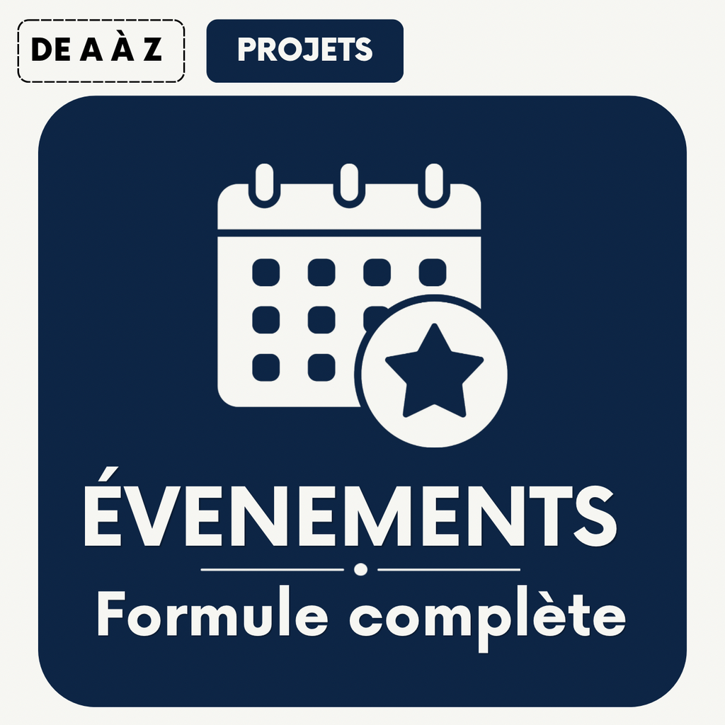 FORMULE ÉVÉNEMENT COMPLÈTE